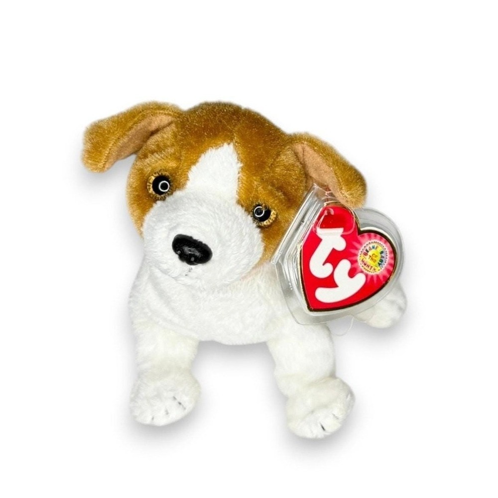 Kippy the Dog | Caramel-Coated‎ Companion 🐶 | Mint Heart Tag TY Beanie Baby